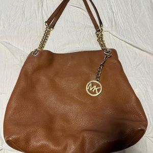 Michael Kors light brown bag